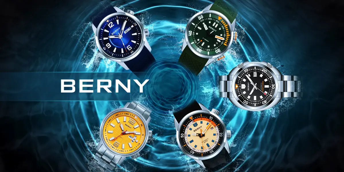 BERNY Compressor Diver Watch Collection