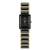 BERNY-Women Quartz Ceramic Gold Watch-2010L