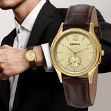 BERNY-Men Quart Dress Watch-2945M