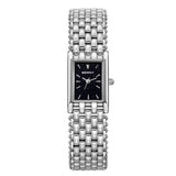 BERNY-Women Quartz Square Silver Watch-2066L