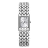 BERNY-Women Quartz Square Silver Watch-2066L