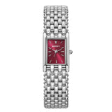 BERNY-Women Quartz Square Silver Watch-2066L