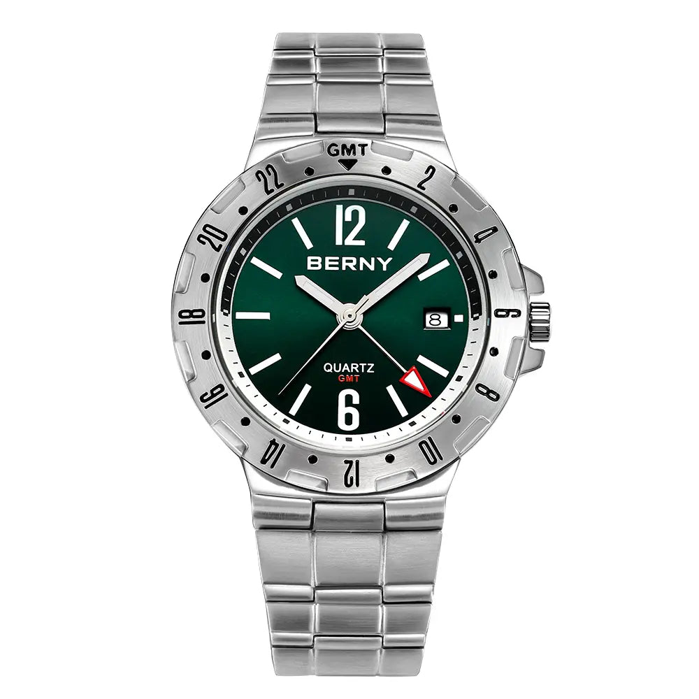 2158M-GRN with green dial