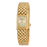 2166L-gold watch with gold dial