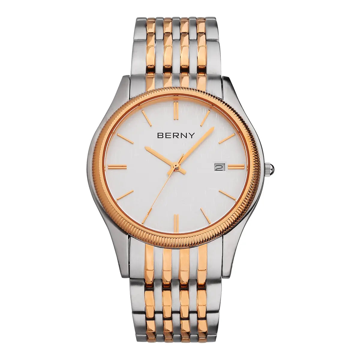 BERNY-Men Quartz Dress Watch-2621M