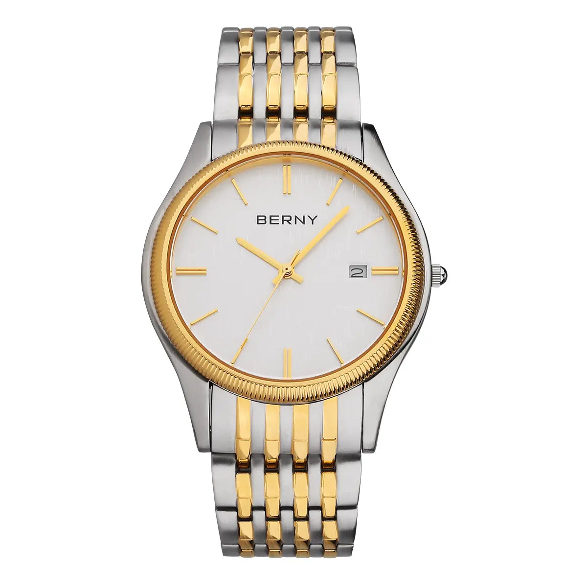 BERNY-Men Quartz Dress Watch-2621M