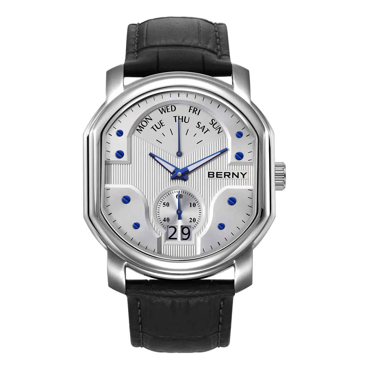 BERNY-Men Quartz Tonneau Classic Watch-2707M