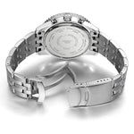 Stainless steel case and strap，stylish and durable，suitable for various occasions.