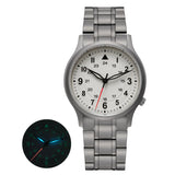 BERNY-Men Quartz Titanium Field Watch-T2596MS