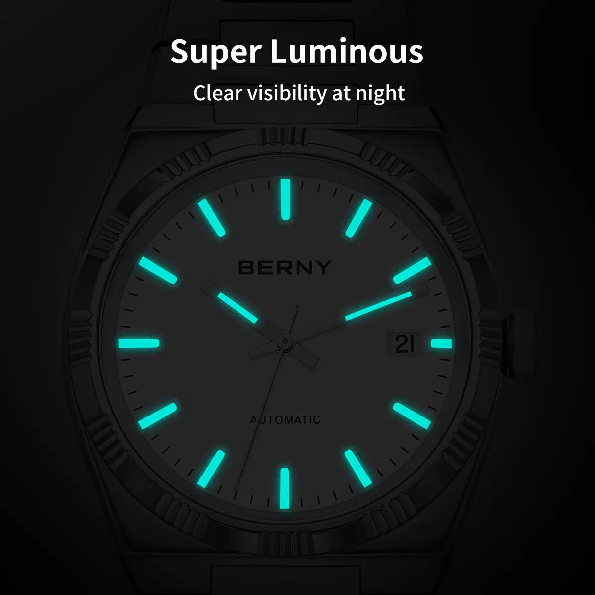 super luminous; clear visibility at night
