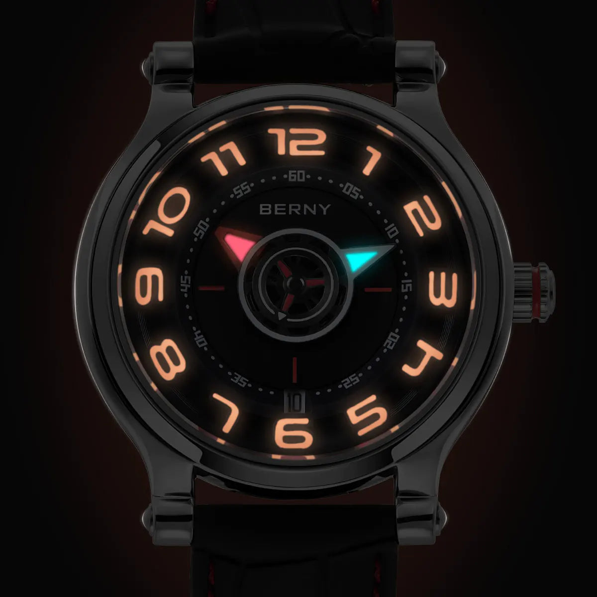 BERNY Men Automatic Racing Watch-AM053VM