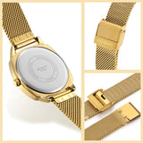 BERNY-Women Quartz Square Watch-2785L