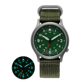 BERNY-Men Quartz Titanium Field Watch-T2596M