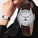 BERNY-Women Quartz Moonphase Watch-2190L