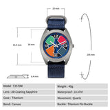 BERNY Quartz Titanium Dress Watch-T2570M