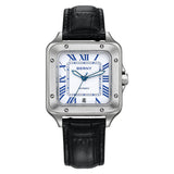 BERNY-Men Automatic Tank Dress Watch- Interchangeable Bezel-AM136VM