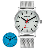 BERNY-Men Automatic Full-Lume Railroad Watch V3-AM138M-L