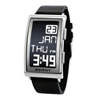 BERNY-Men E-lnk Square Business Watch-E002