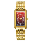 BERNY-Men Quartz Square Gold Watch-2934