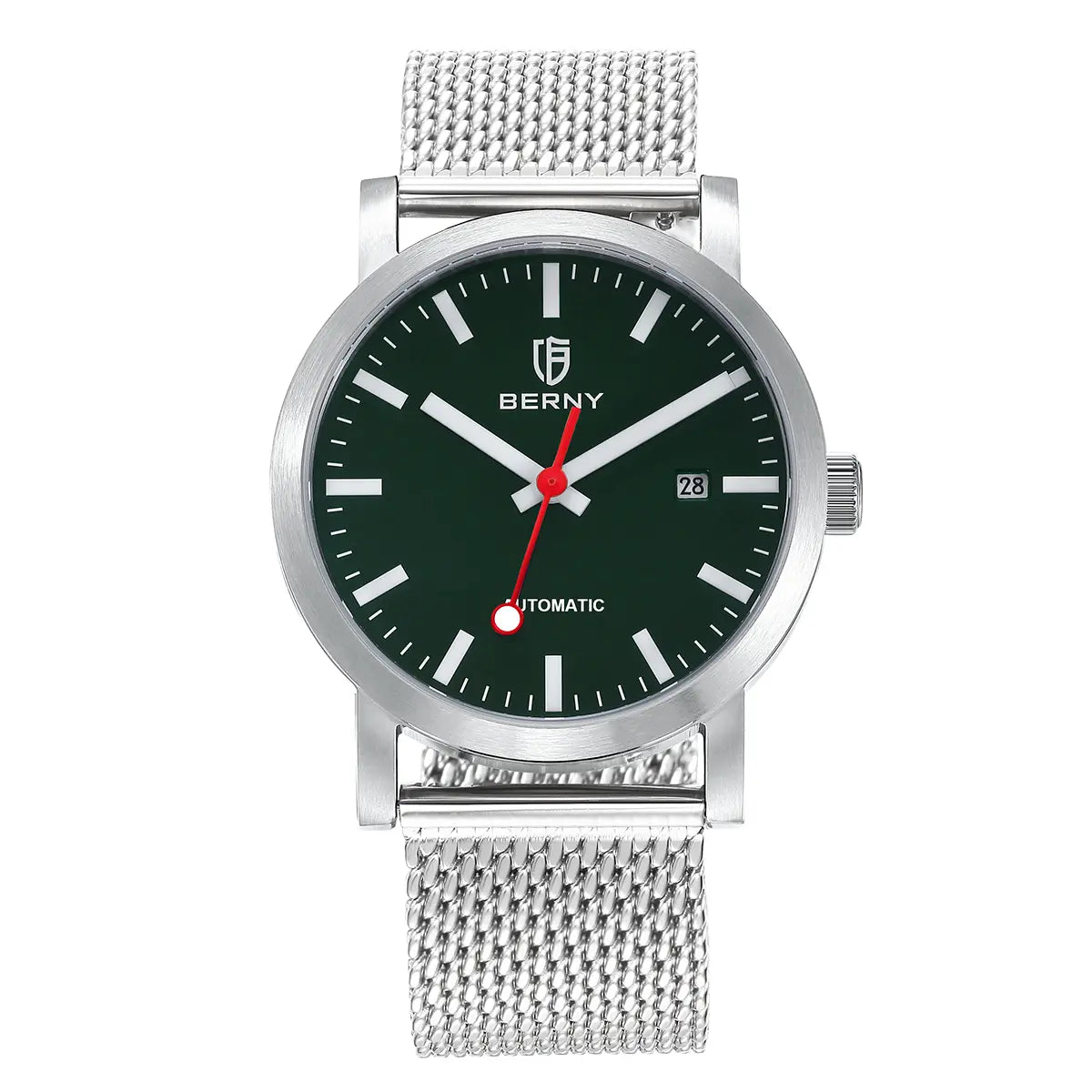 BERNY-Men Automatic Railroad Watch V2-AM138M